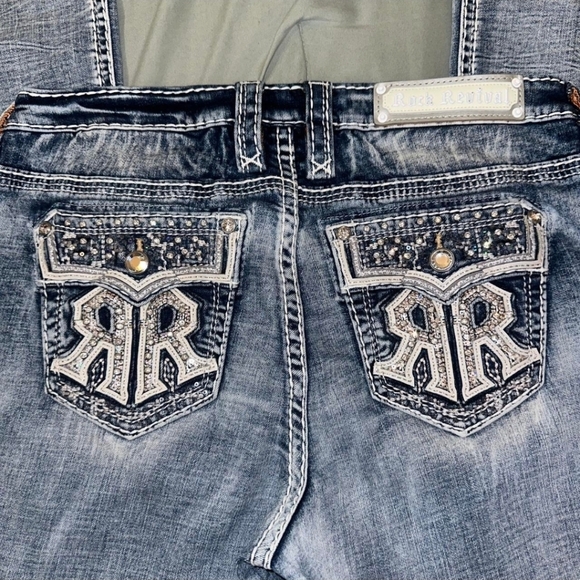 NWT Rock Revival Women's Savannah Jeans, 30 - Picture 8 of 9
